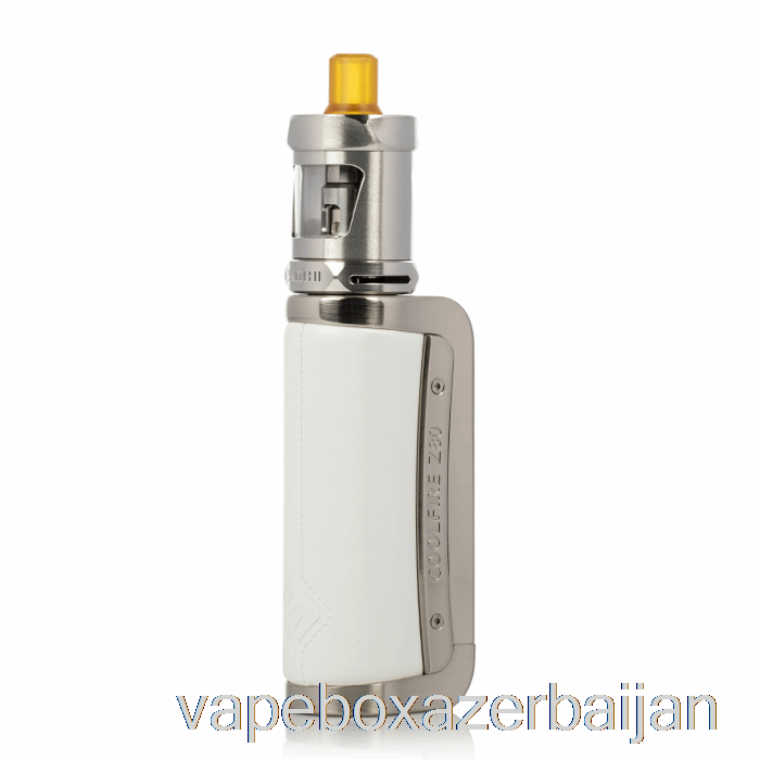 E-Juice Vape Innokin Coolfire Z80 80W Zenith II Starter Kit White Leather